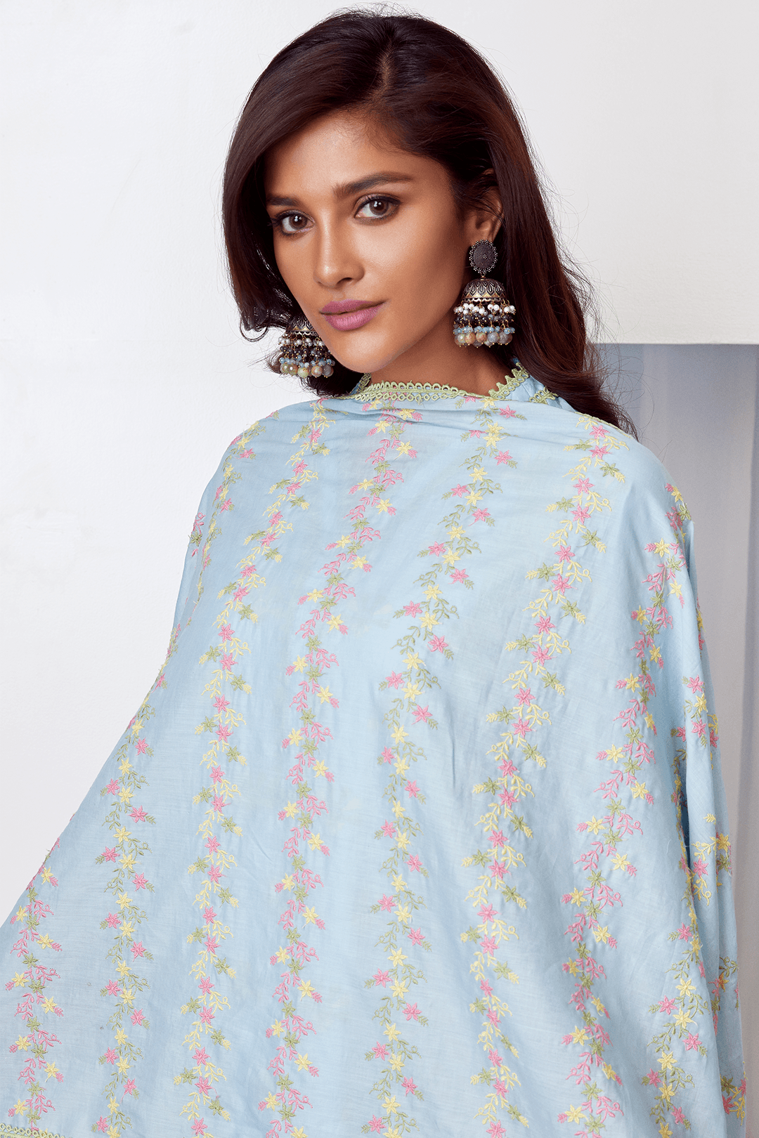 Alpine Cotton Kurta with Sharara Set