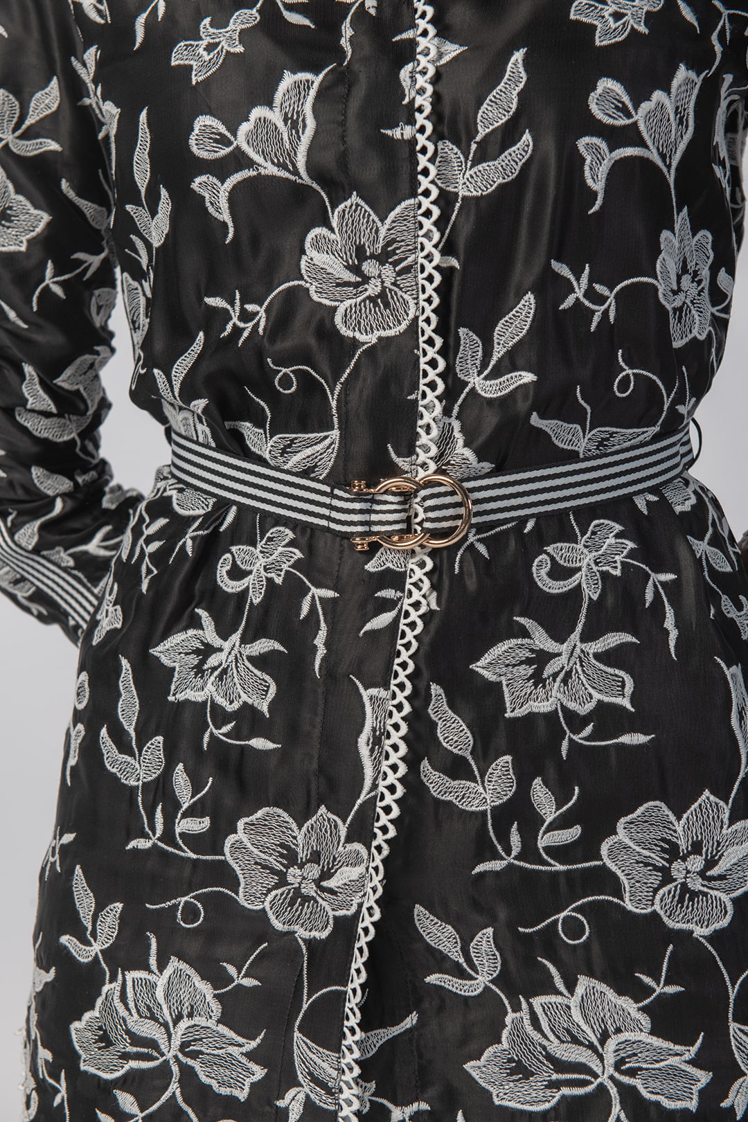 Caroline Cupro Black Co-Ord Set