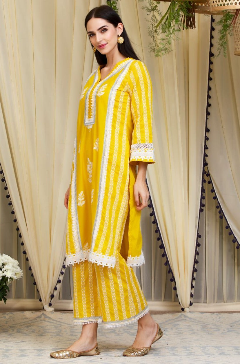 Amelia Cotton Kurta Set