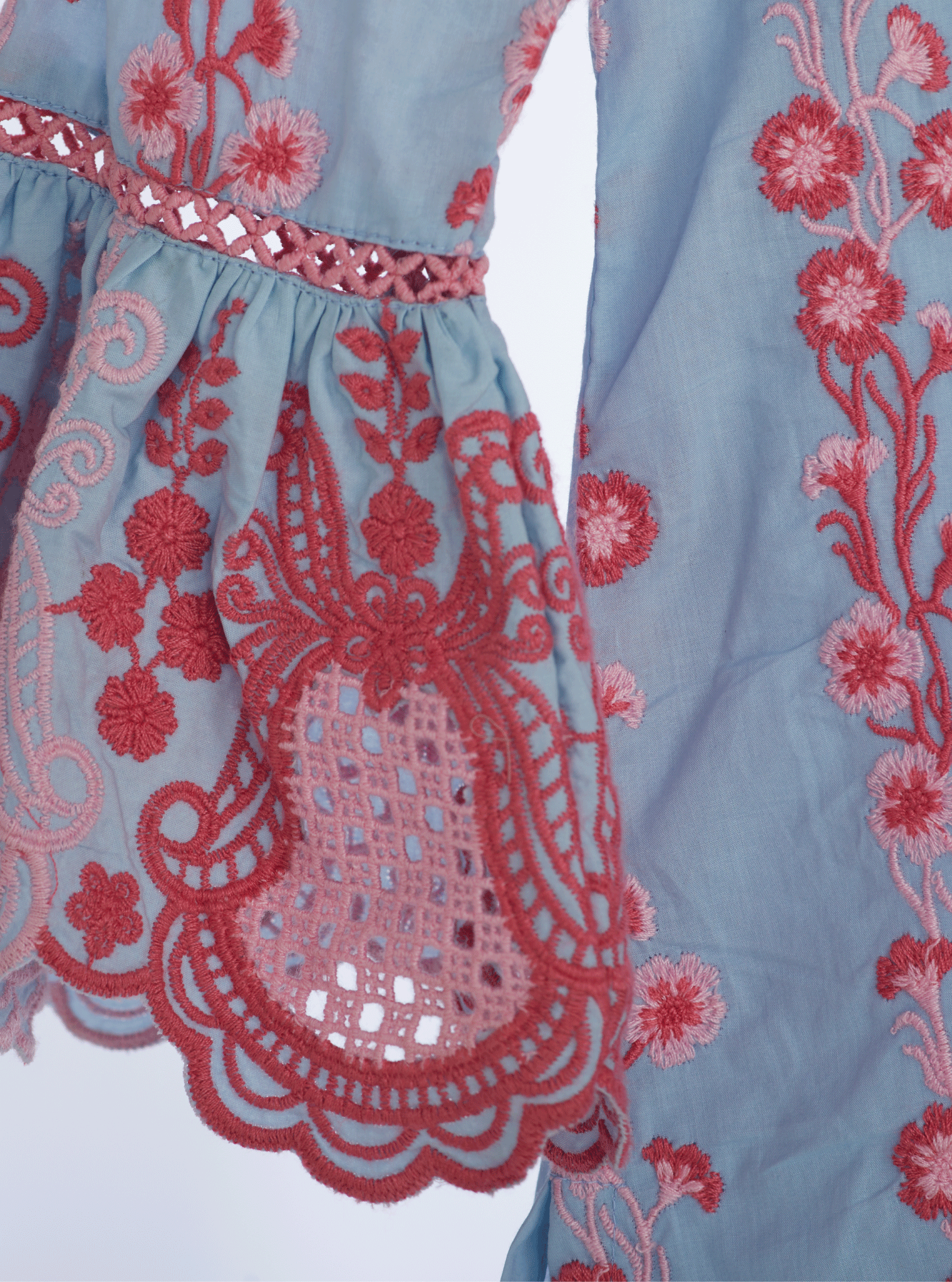 Cher Cotton Light Blue Kurta Set