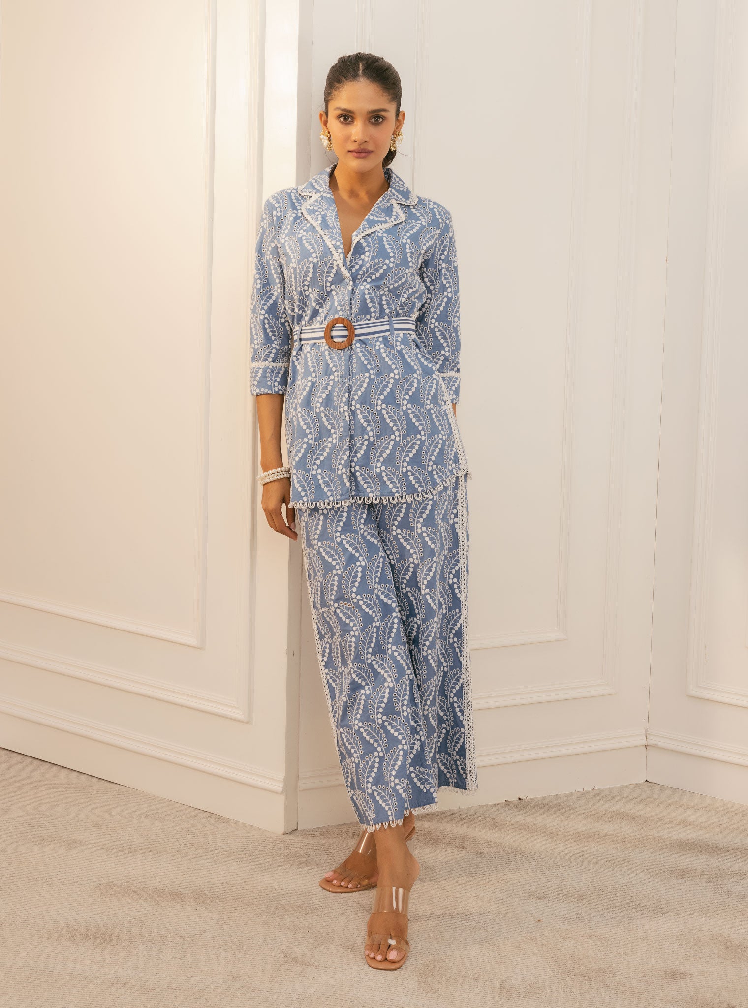 Halo Cotton Denim Co-ord Set