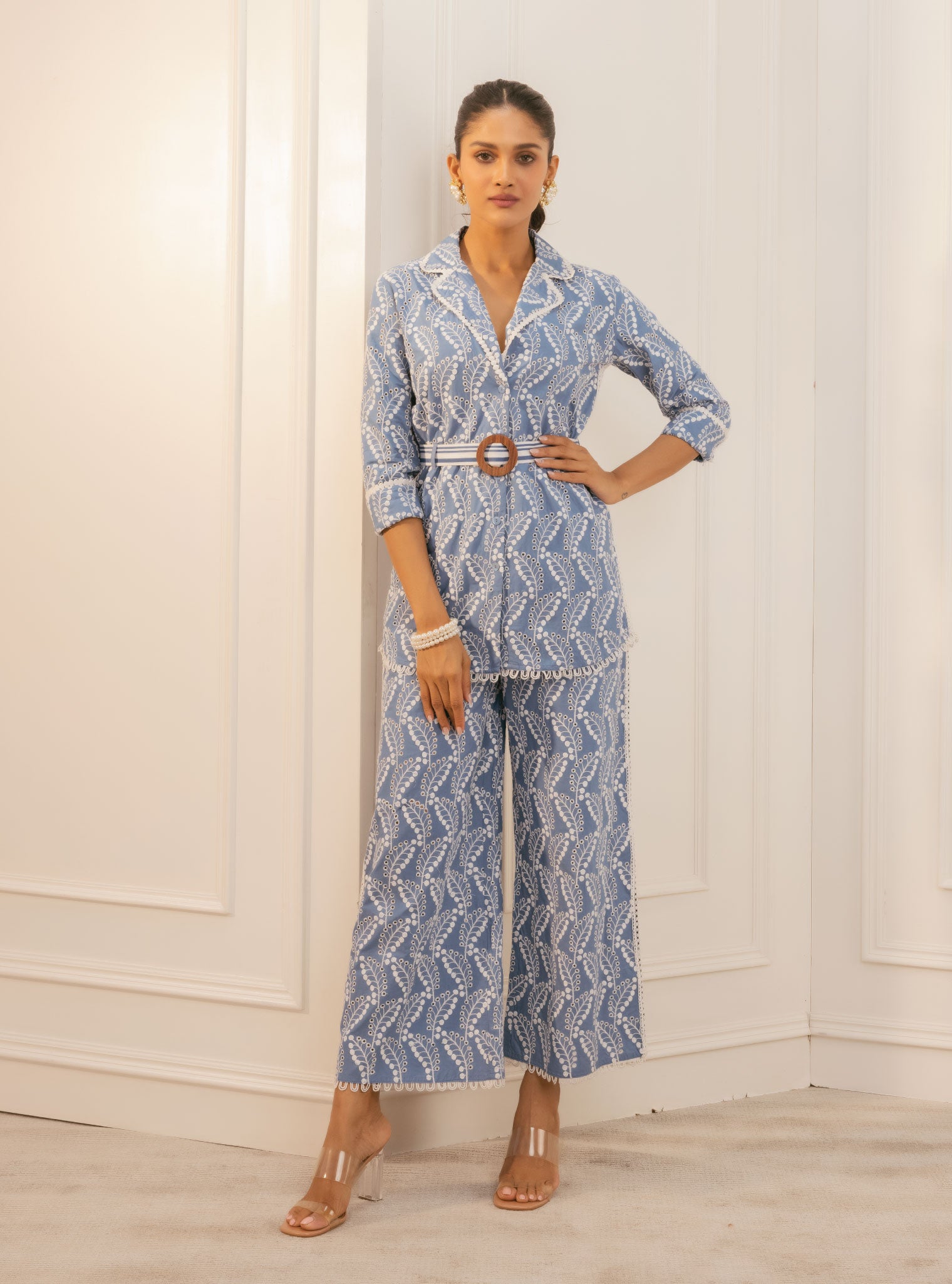 Halo Cotton Denim Co-ord Set