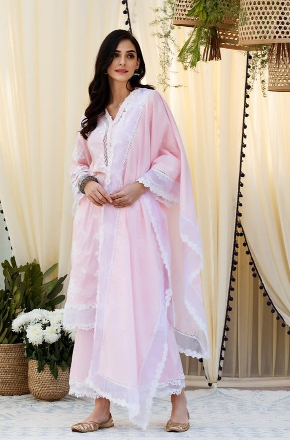 Lola Cotton Kurta with Palazzo Set