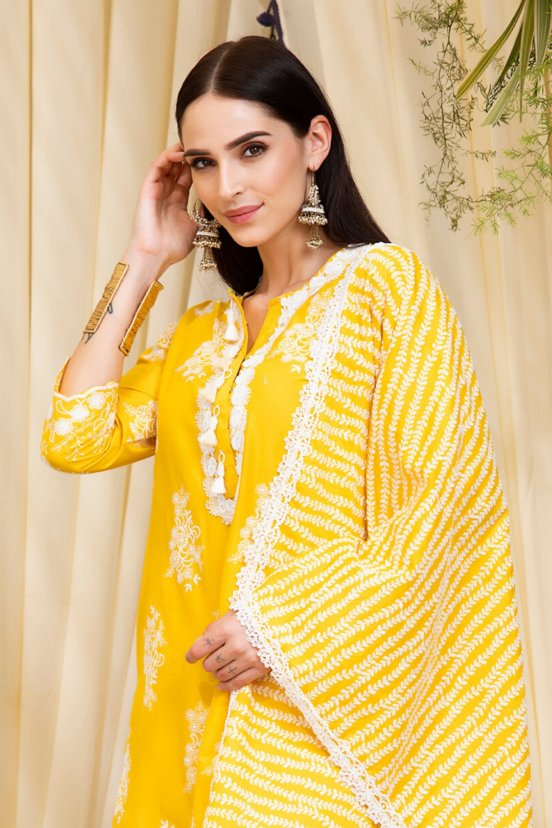 Perla Cotton Kurta Set