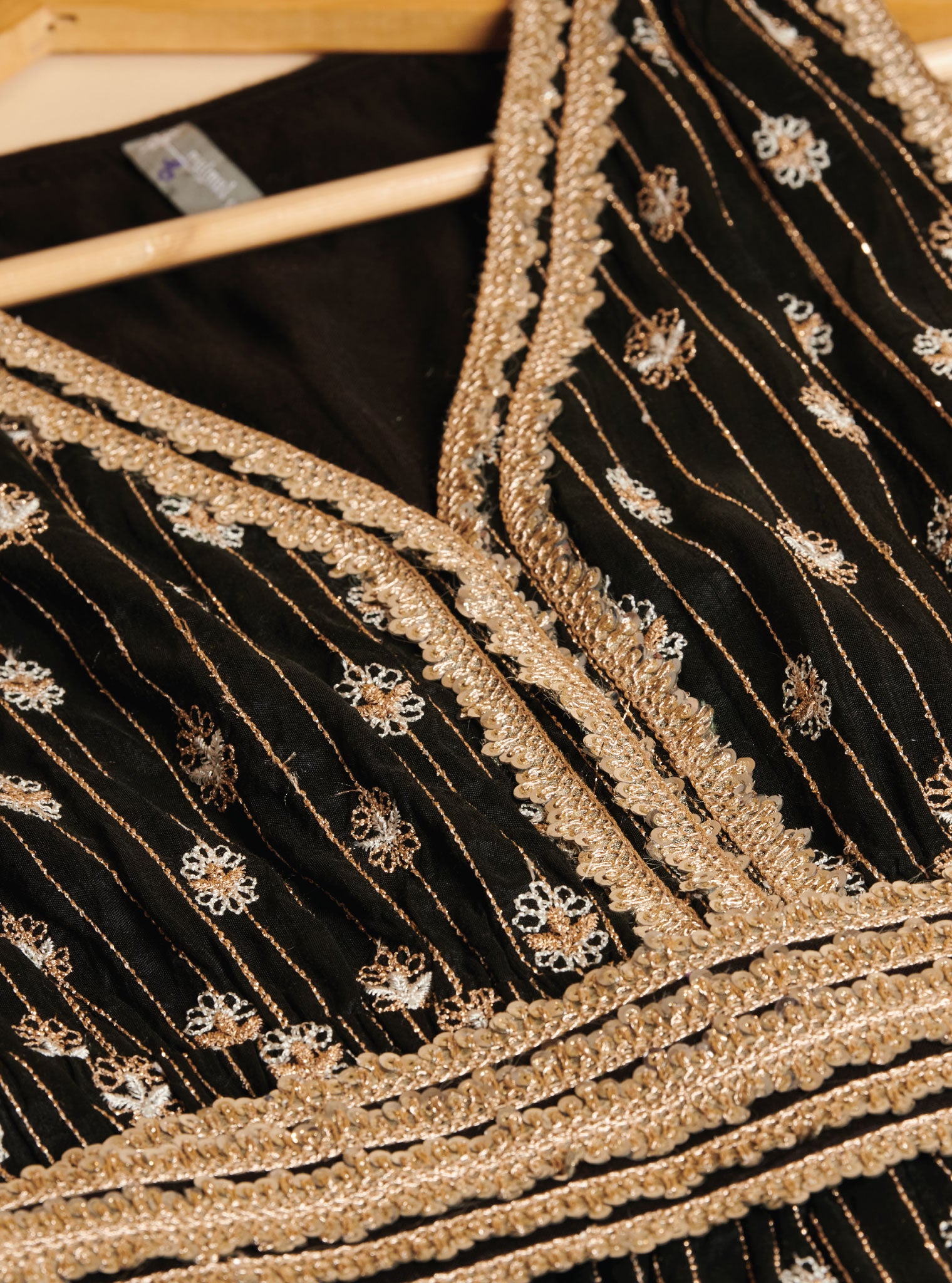 Raabta Silk Black Jumpsuit