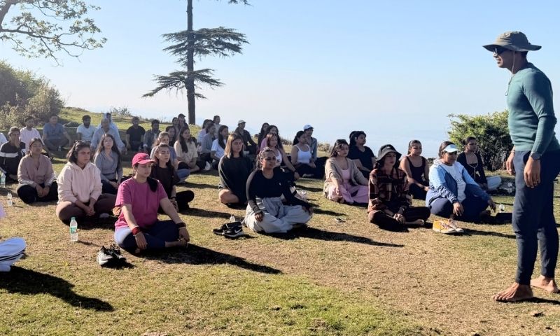 Finding Balance on a Hilltop: Yoga Day at Mulmul