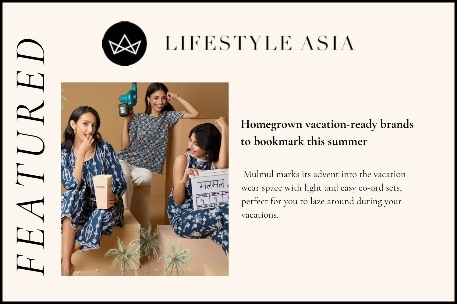 Homegrown vacation-ready to bookmark this summer Resort-wear brands to laze around in style