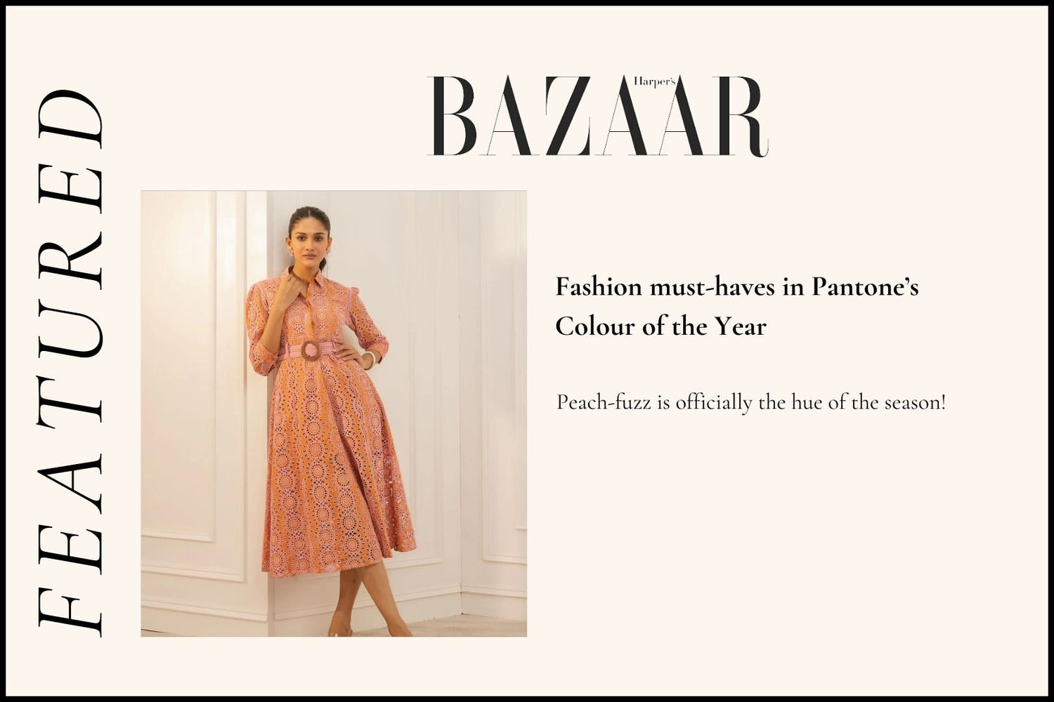 Fashion must-haves in Pantone’s Colour of the Year - Shop Mulmul