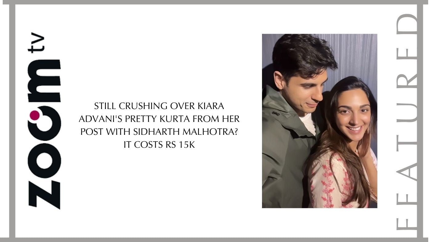 Still crushing over Kiara Advani's pretty kurta from her post with Sidharth Malhotra? It costs Rs 15k - Shop Mulmul