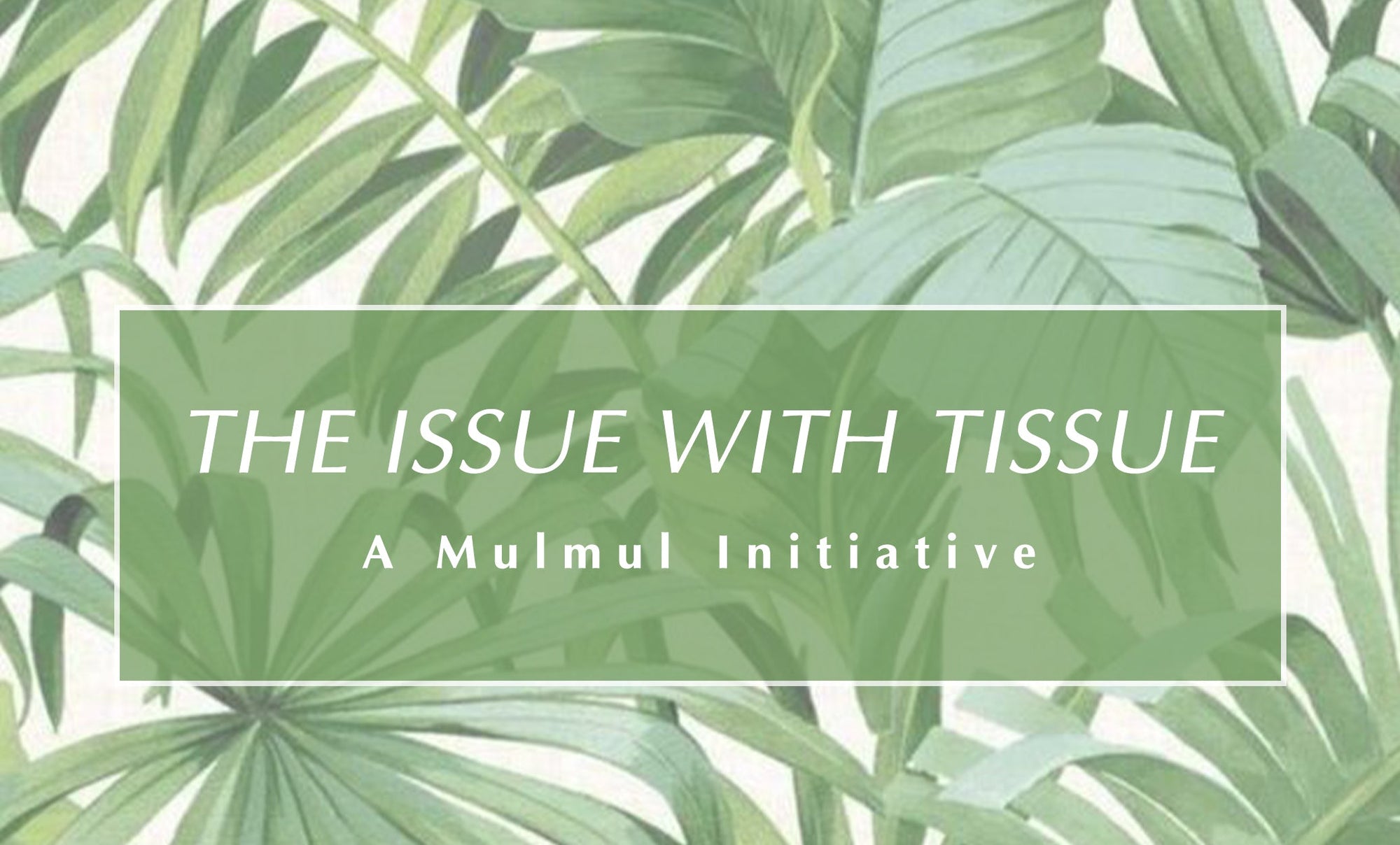 The issues with tissues - Shop Mulmul