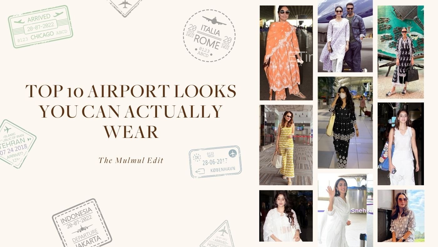 Top 10 airport looks you can actually wear - Shop Mulmul