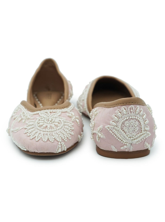 Clara Light Gold Vegan Jutti main image 1