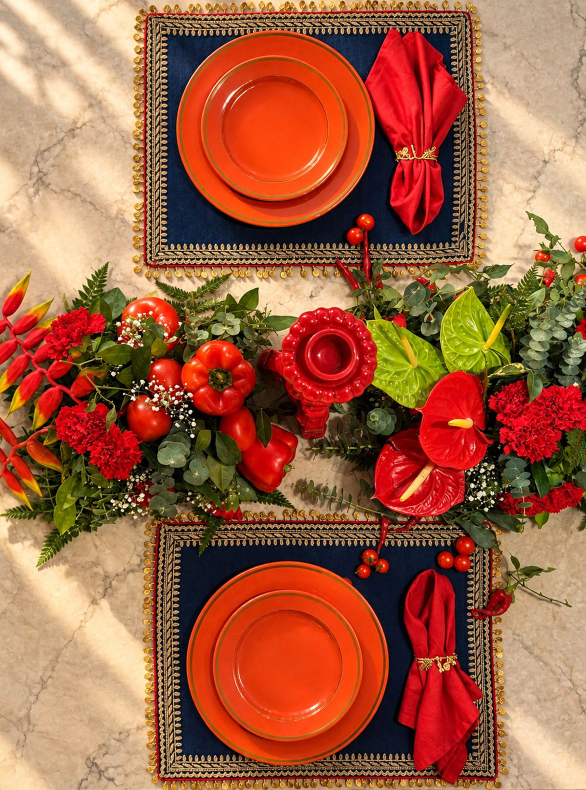 Denim & Dine Placemat Set