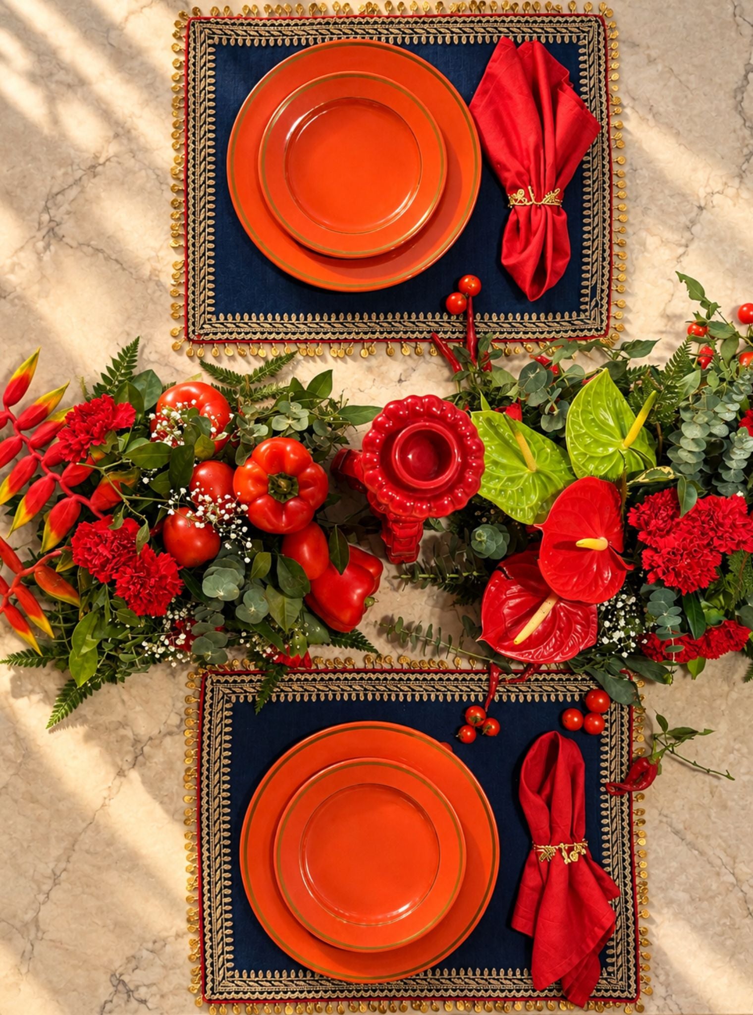 Denim & Dine Placemat Set