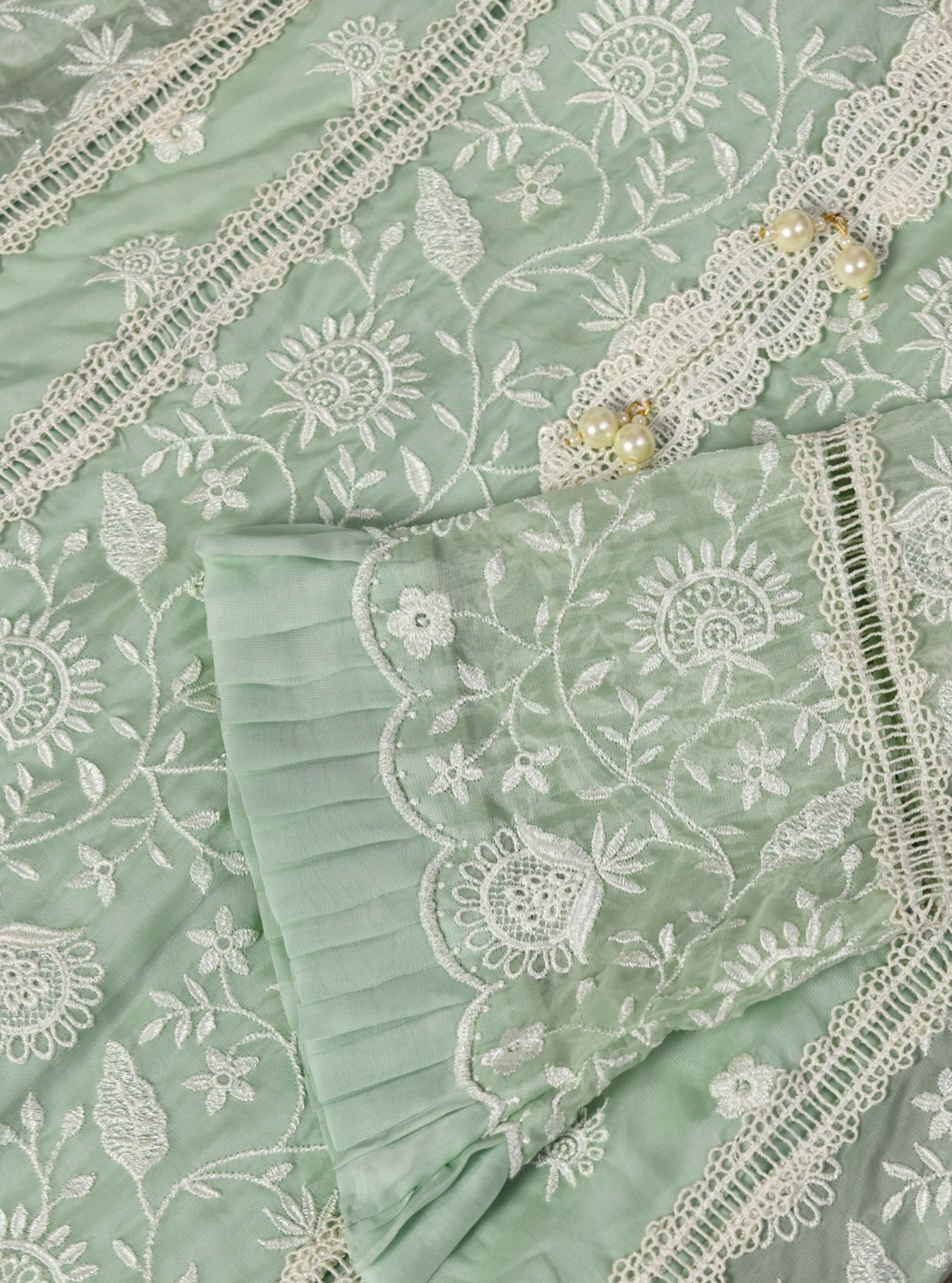 Mulmul Organza Dorset Kurta