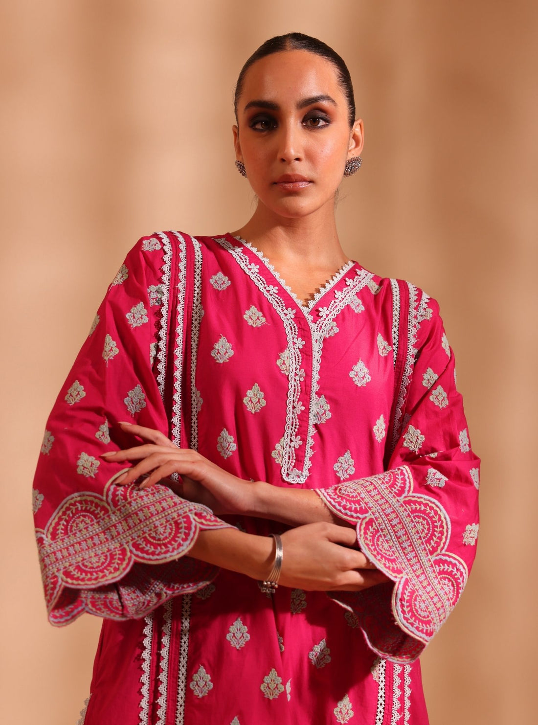 Maira Supima Cotton Violet Kurta Set