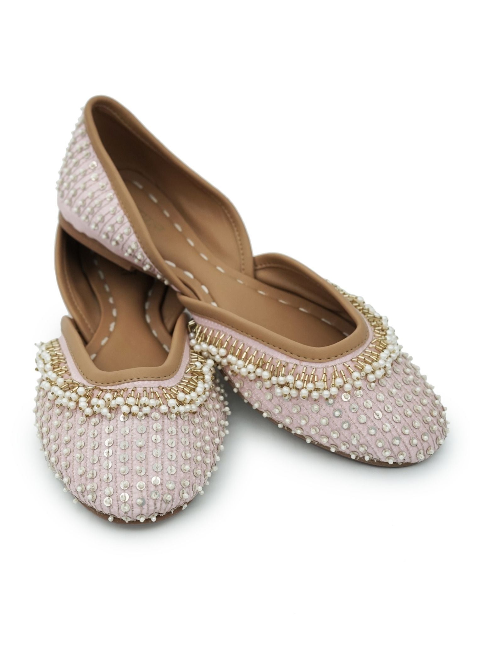 Mulmul Aira Light Pink Vegan Jutti