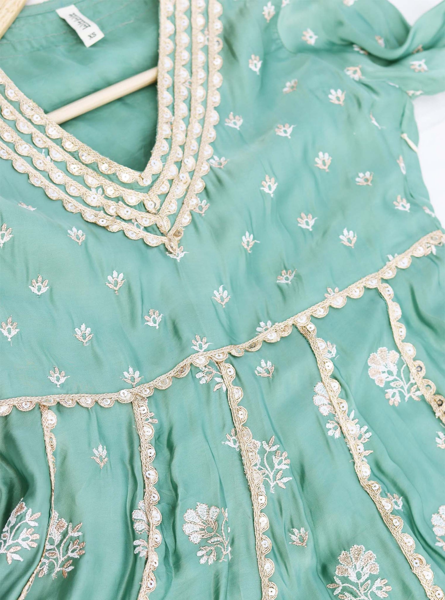Moonflower Kurta (Teal) main image 1