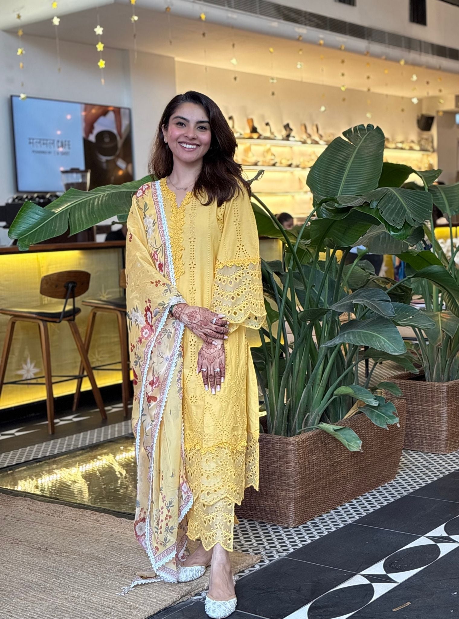 Vachi Pima Yellow Kurta Set