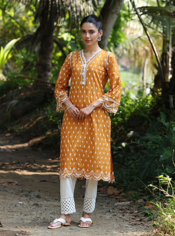 Nova Supima Cotton Kurta Set