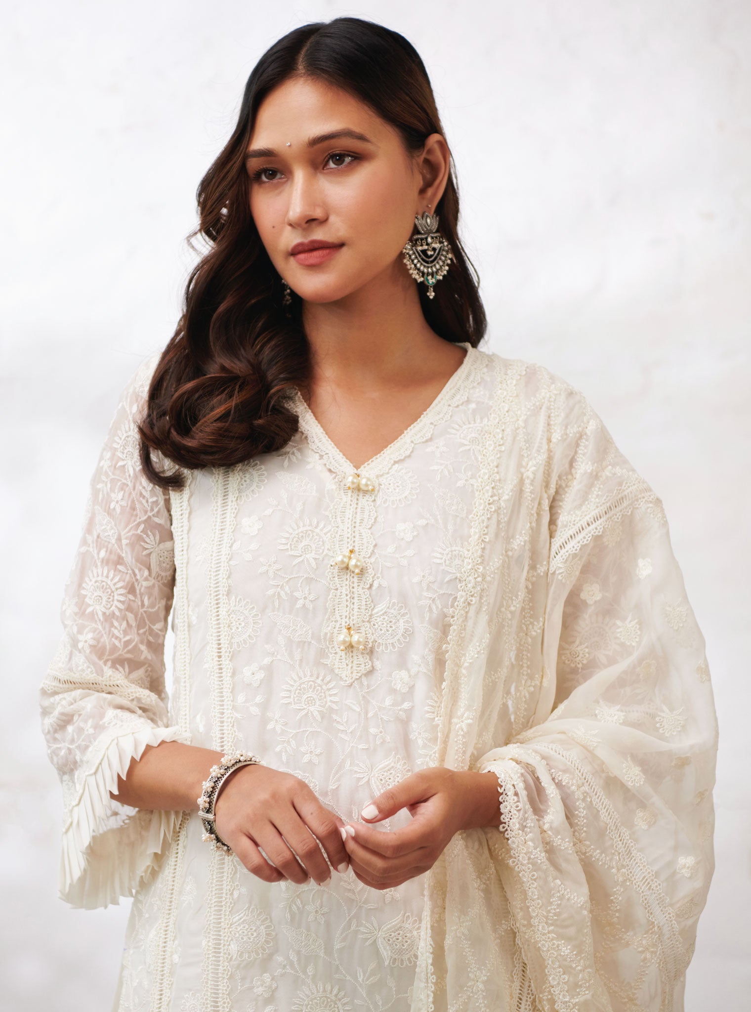 Mulmul Organza Dorset Kurta