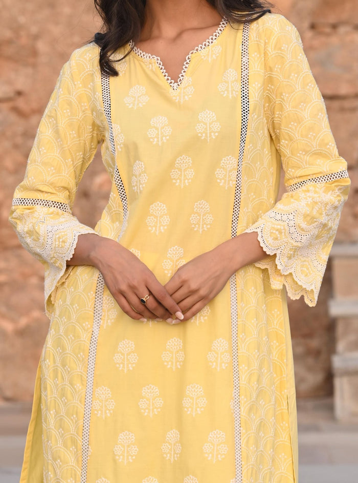 Mulmul Supima Cotton Seher Dark Blue Pant main image 0