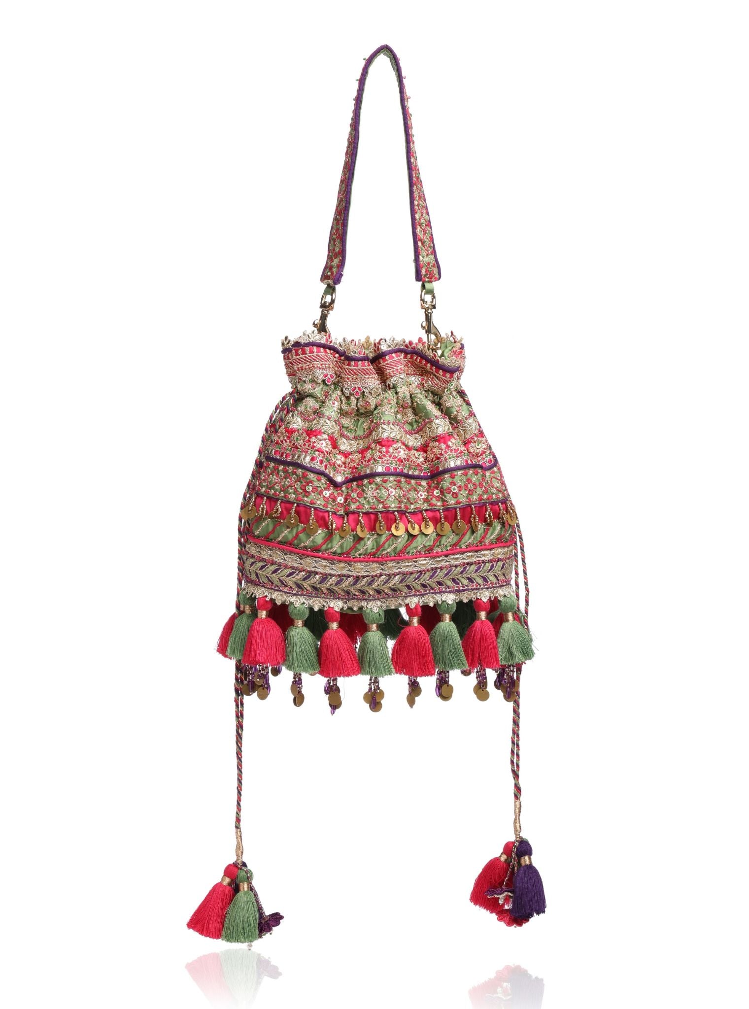 Moana Fushia Potli Bag