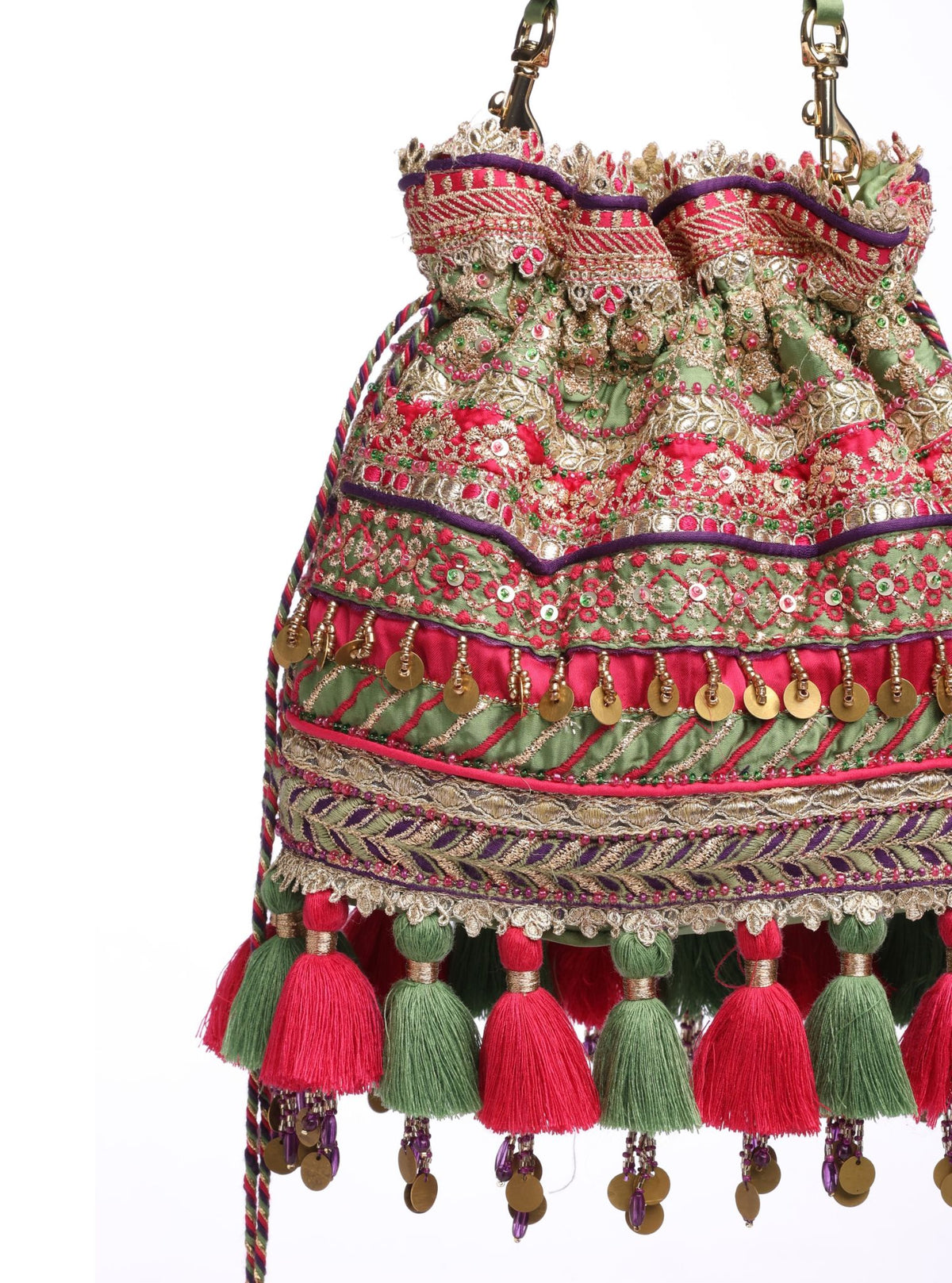 Moana Fushia Potli Bag