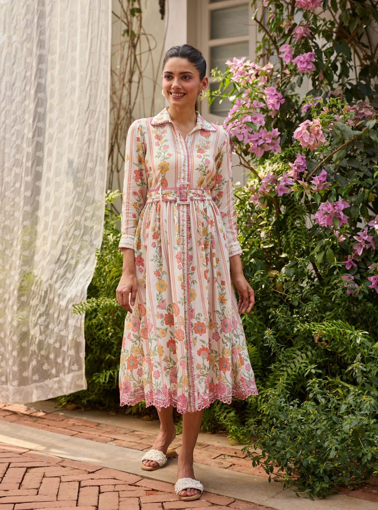 Taara Lawn Off White Dress