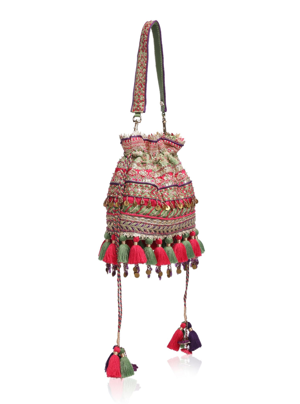 Moana Fushia Potli Bag