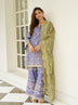 Manwa Linen Satin Black Kurta Set main image 0