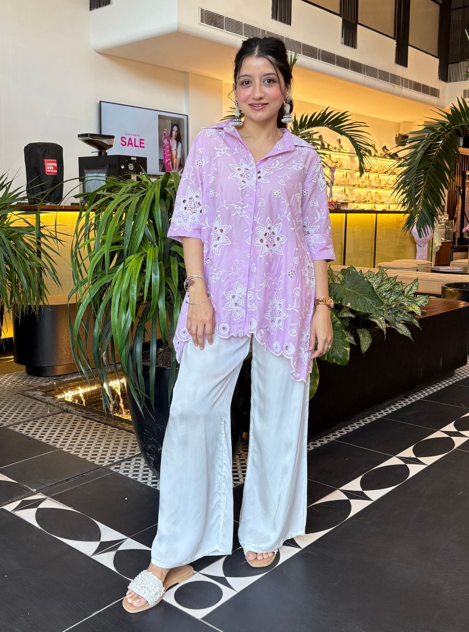 Mulmul Eve Lilac Shirt