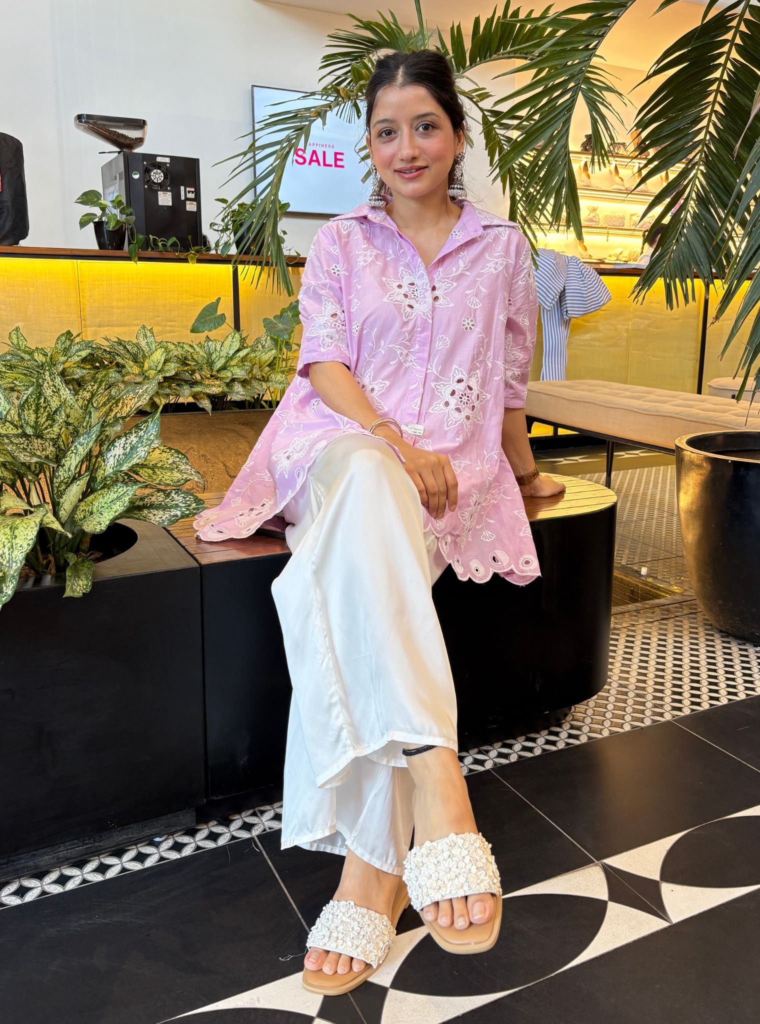 Mulmul Eve Lilac Shirt