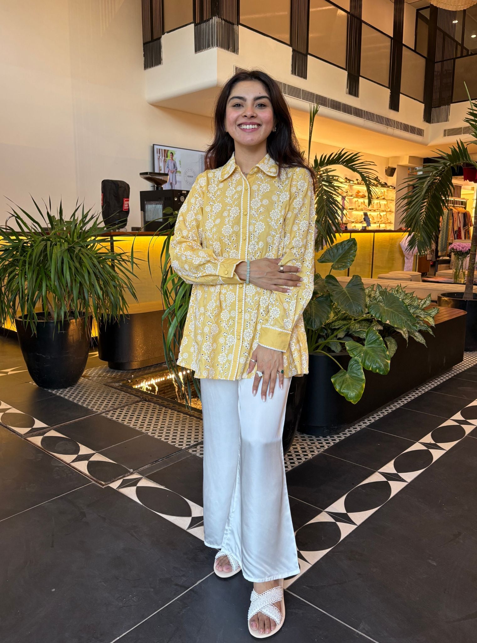 Mulmul Hugo Yellow Shirt