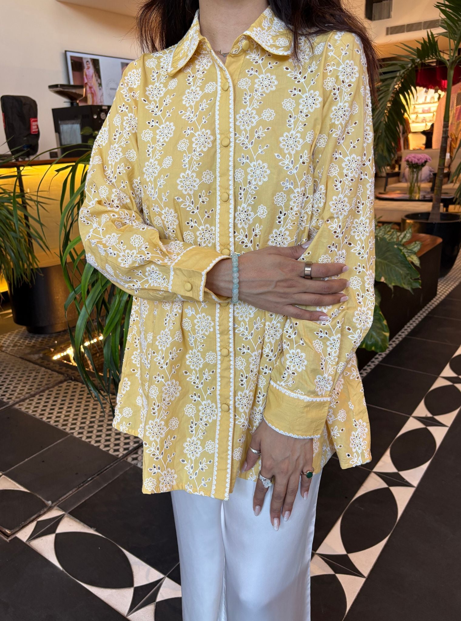 Mulmul Hugo Yellow Shirt