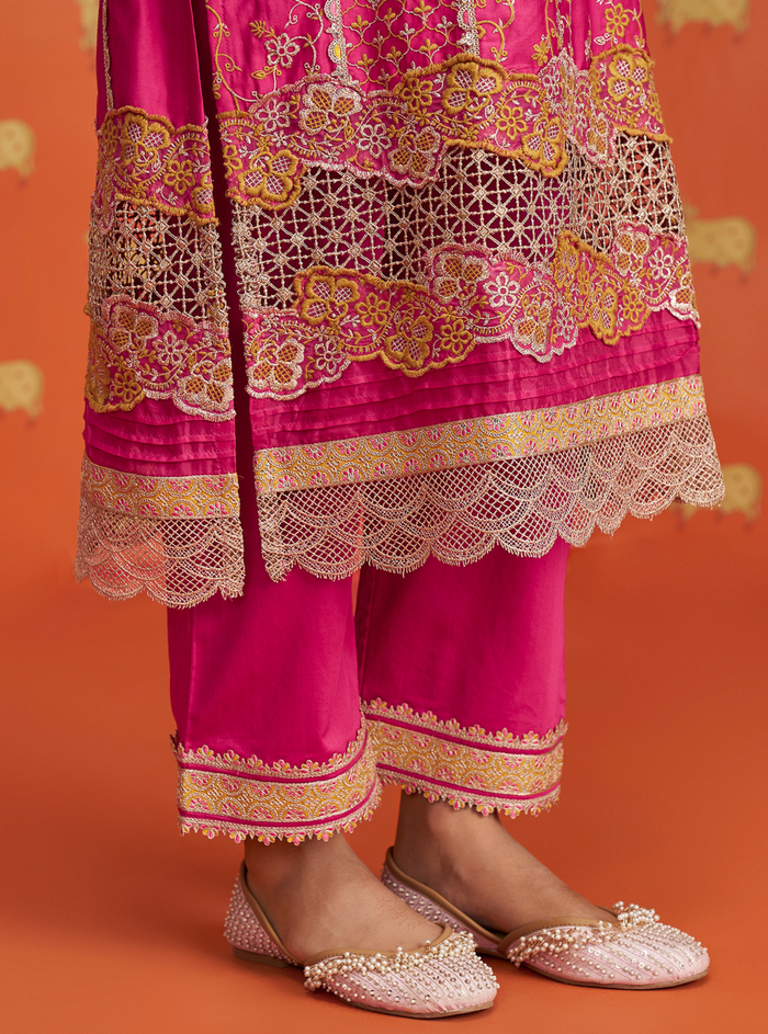 PIMA SATIN ANCEL KURTA