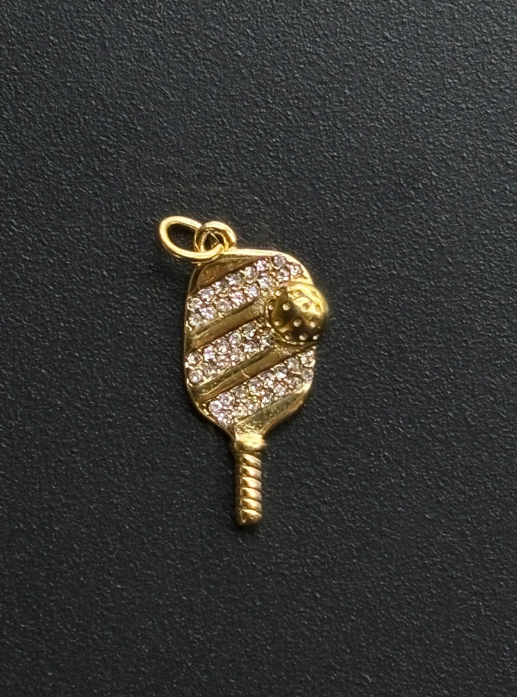 Pickleball Racket Charm