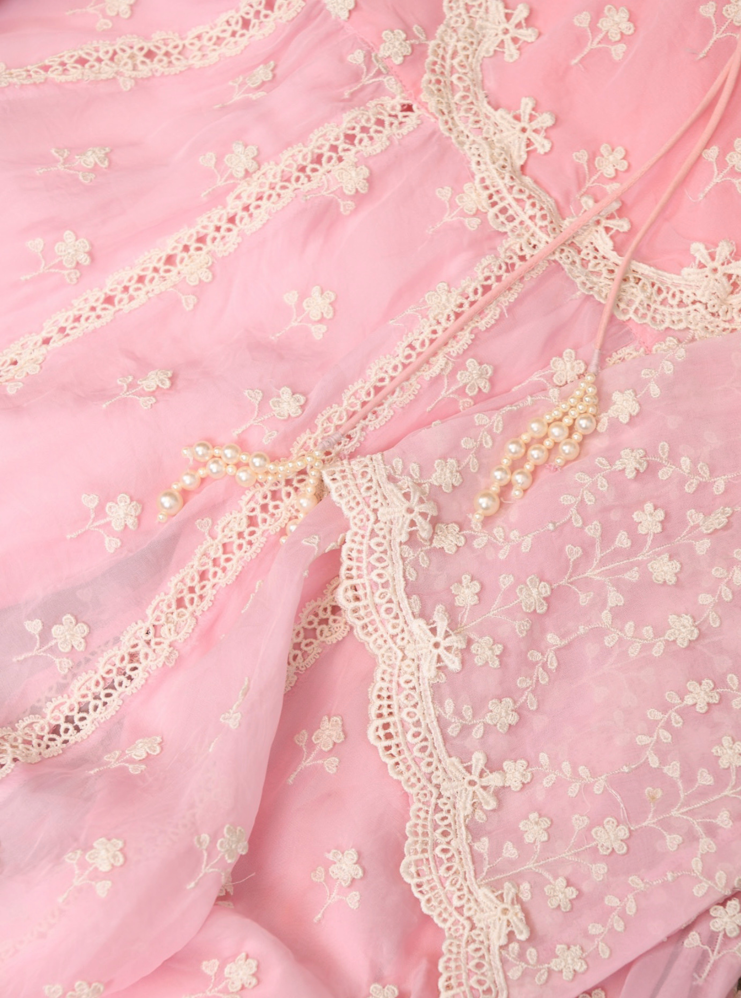Mulmul Organza Sussex Anarkali Kurta