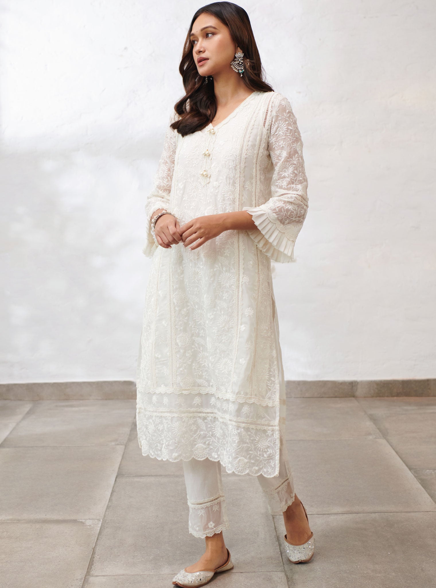 Mulmul Organza Dorset Kurta