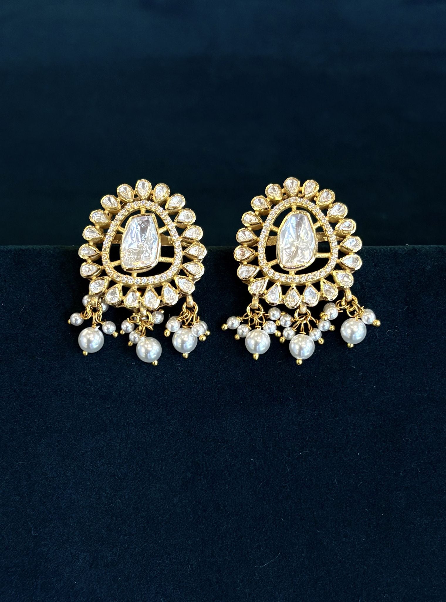 Pure Silver Panna Studs