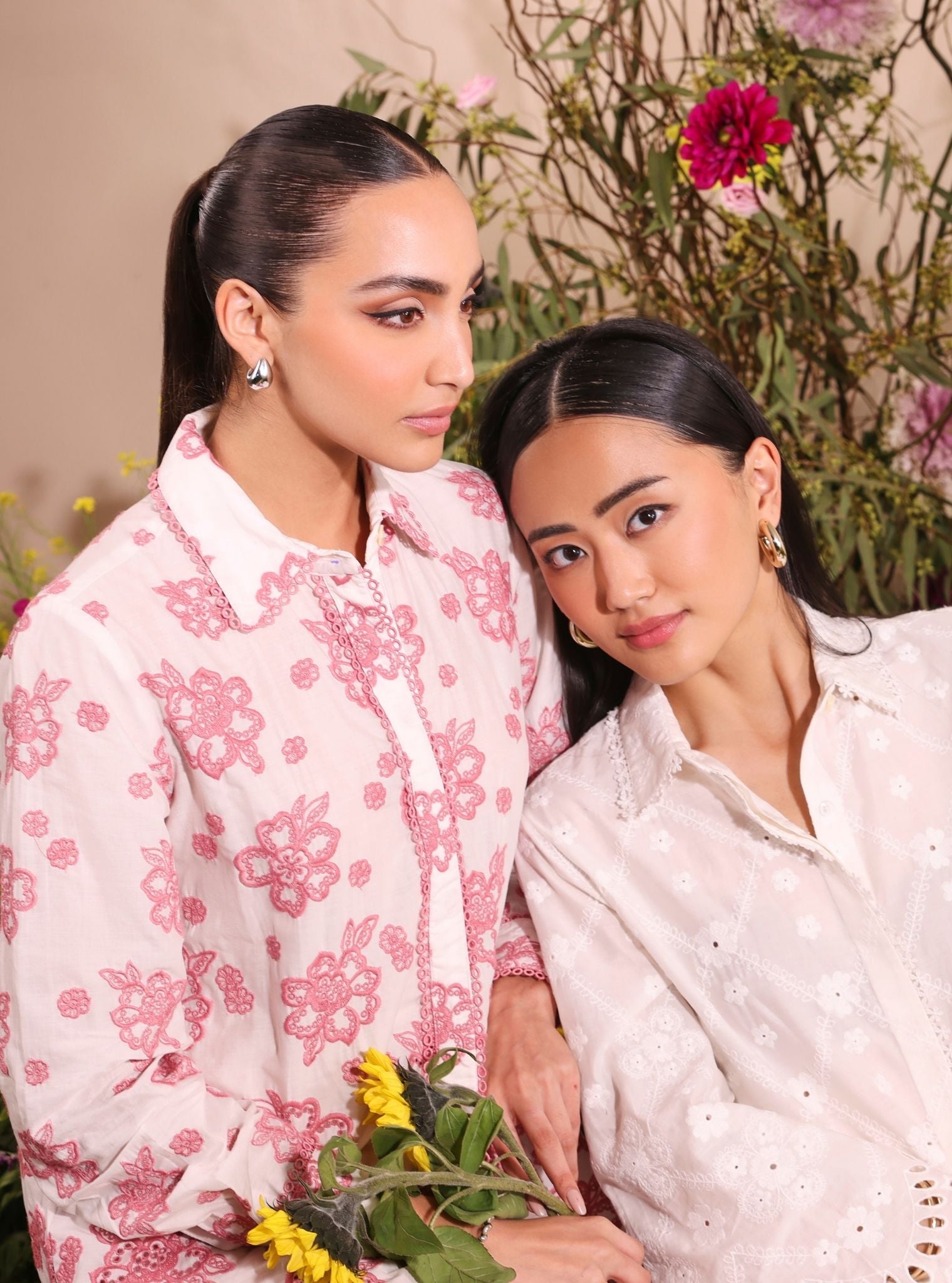 Mulmul Cotton Felix Off White Shirt With Mulmul Cotton Felix Off White Pant