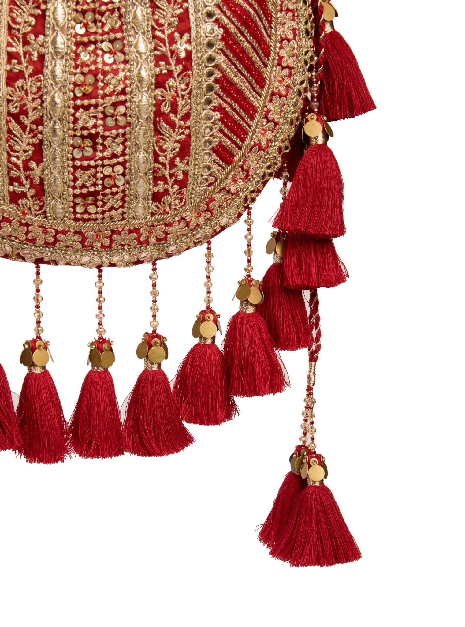 Radient Red Potli Bag