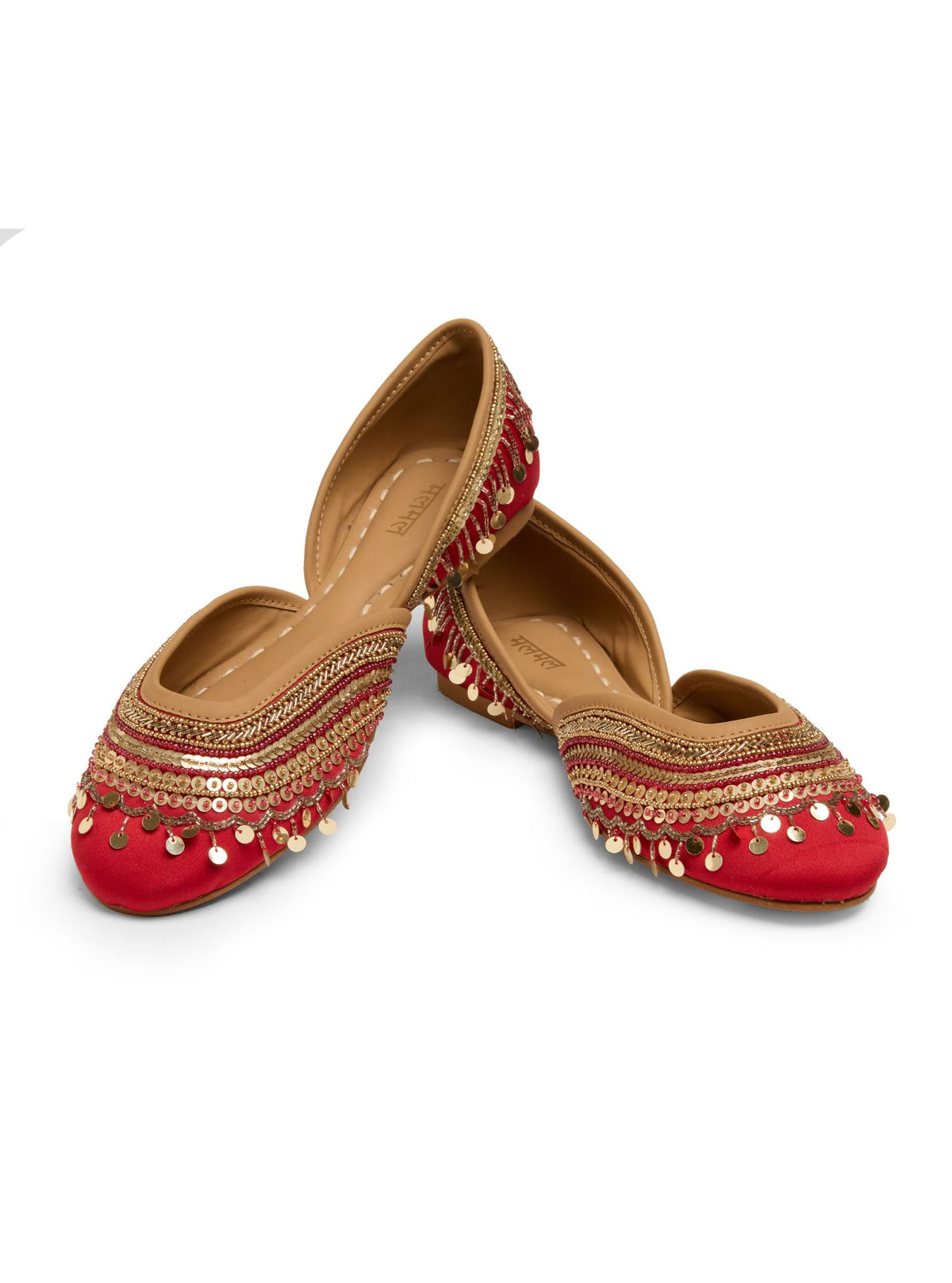 Jasmine Red Vegan Jutti