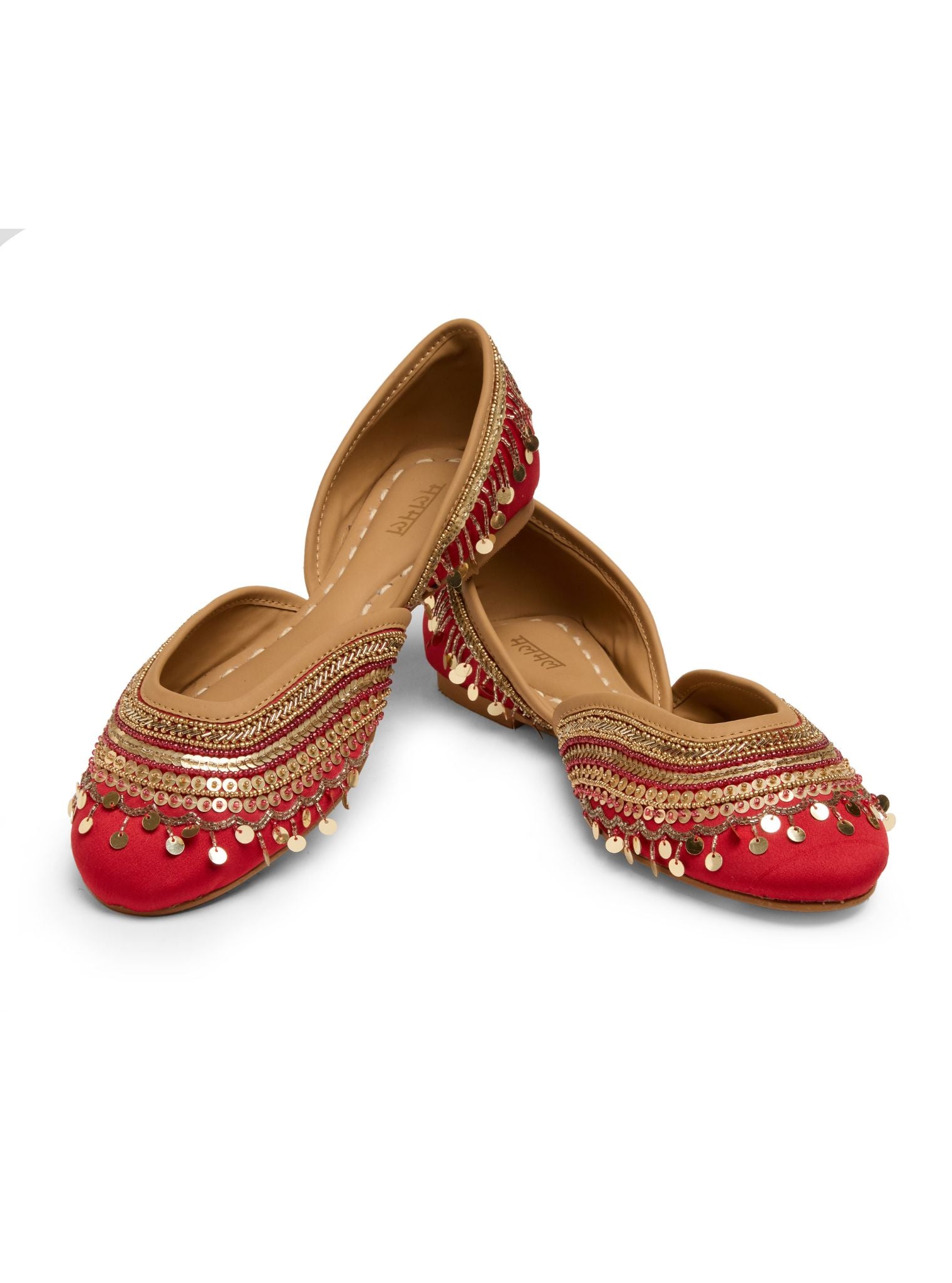 Jasmine Red Vegan Jutti