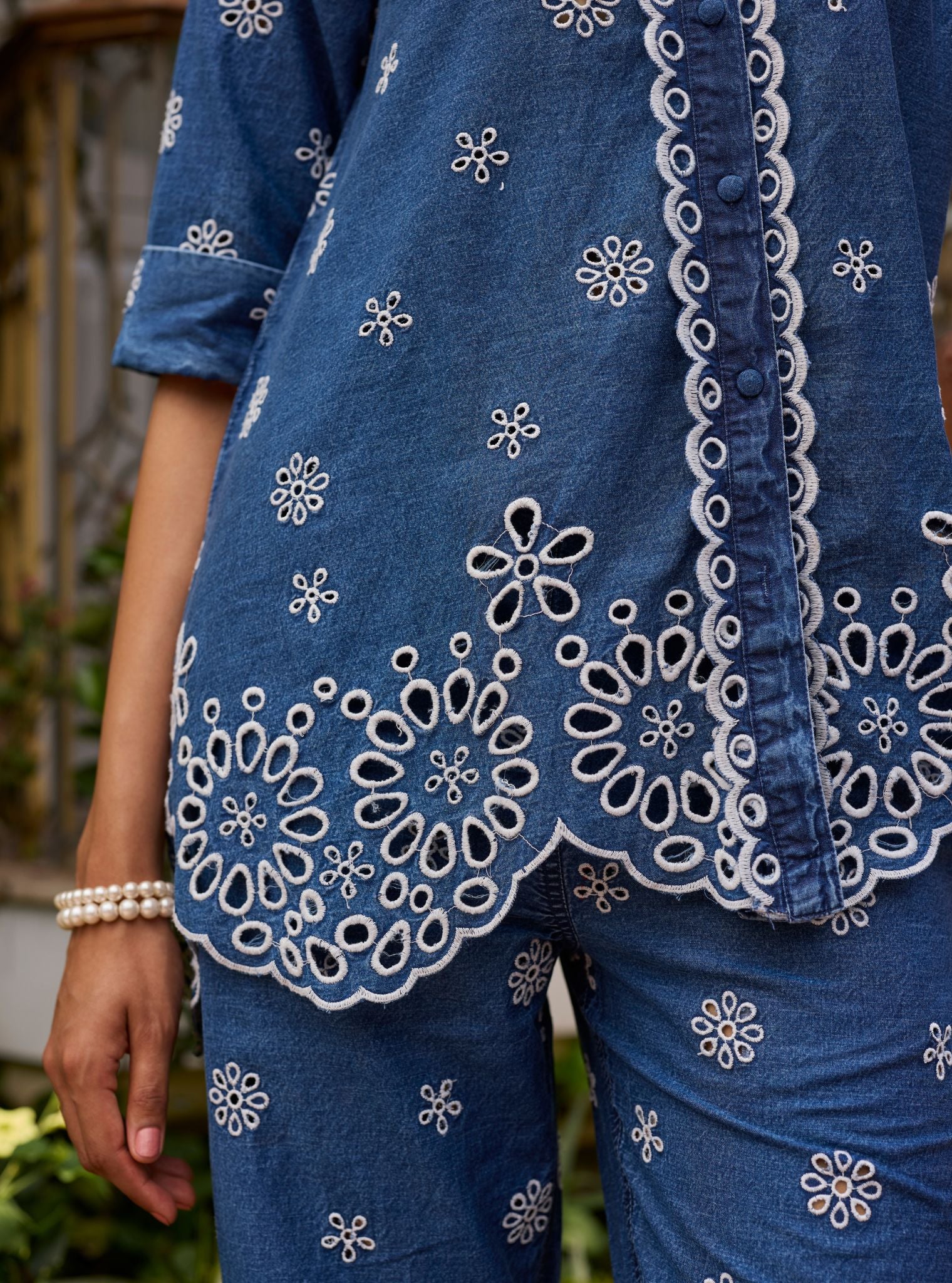 Anvie Denim Co-ord Set