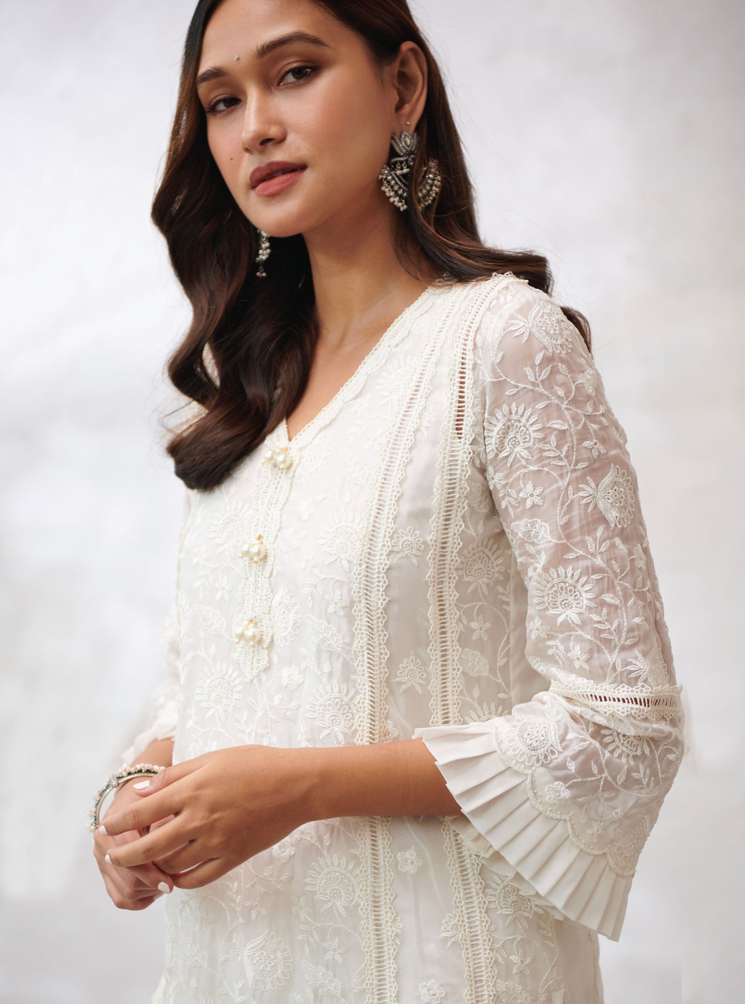 Mulmul Organza Dorset Kurta