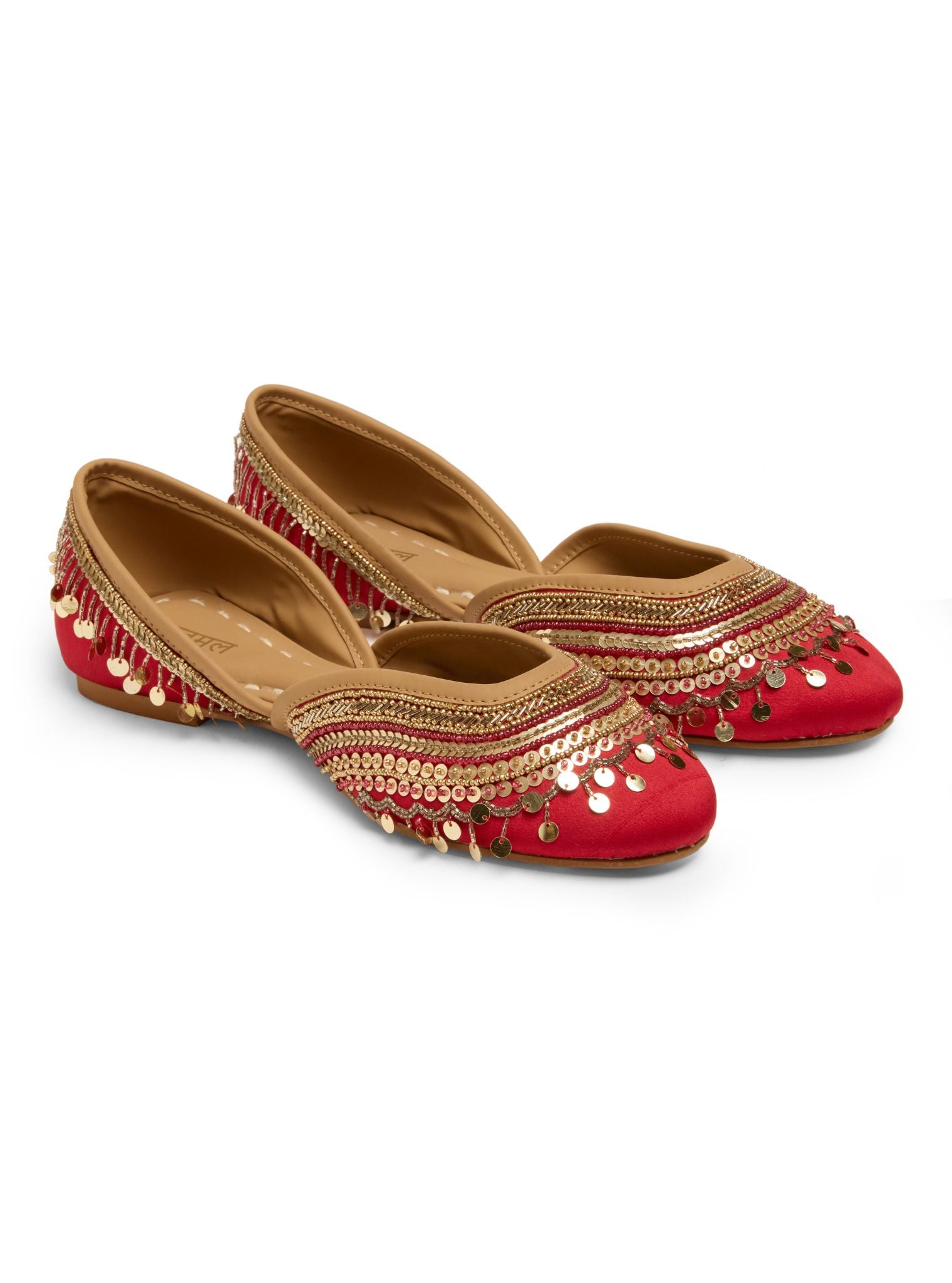 Jasmine Red Vegan Jutti