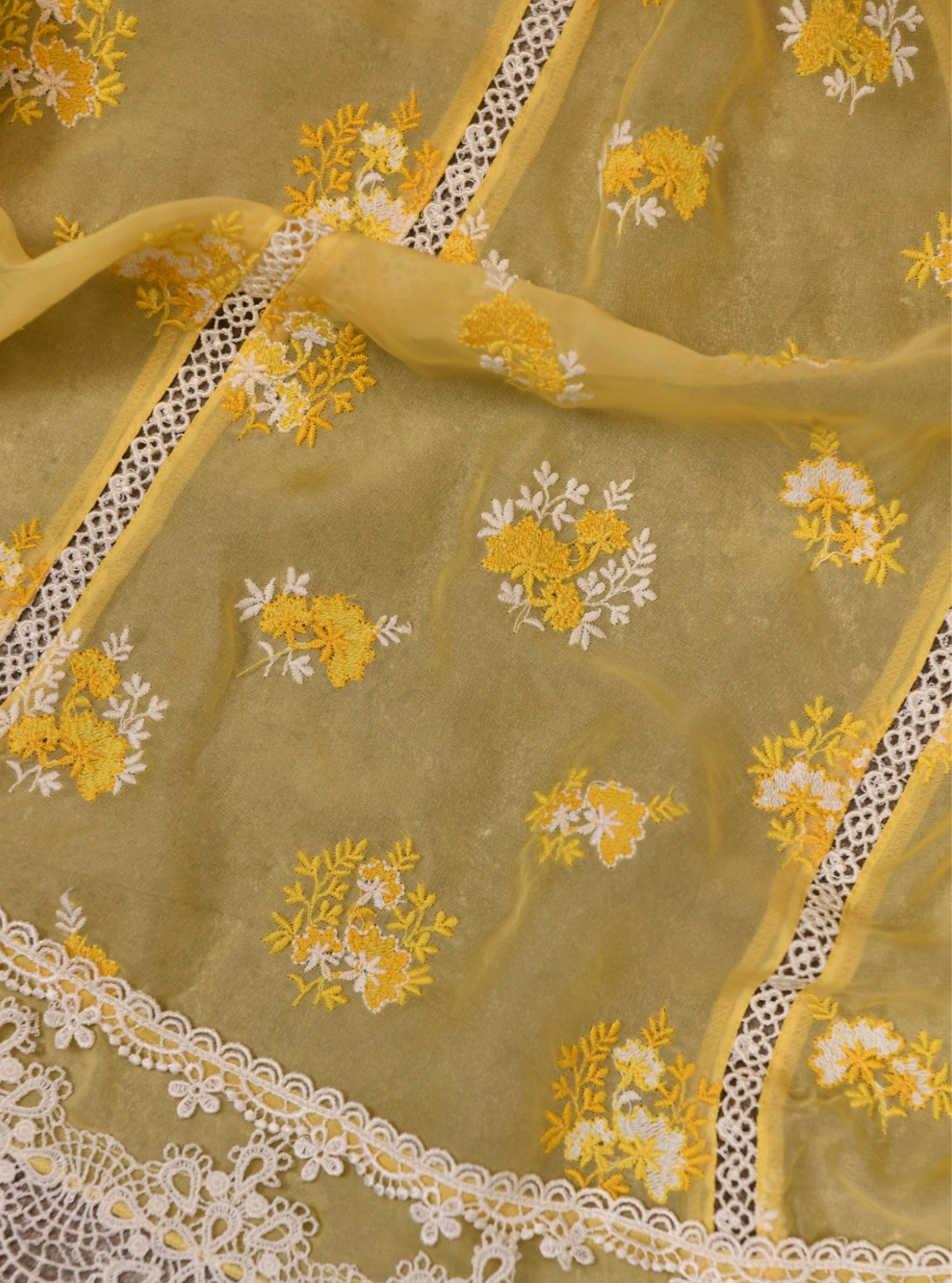 Mulmul Organza Stirling Anarkali Kurta