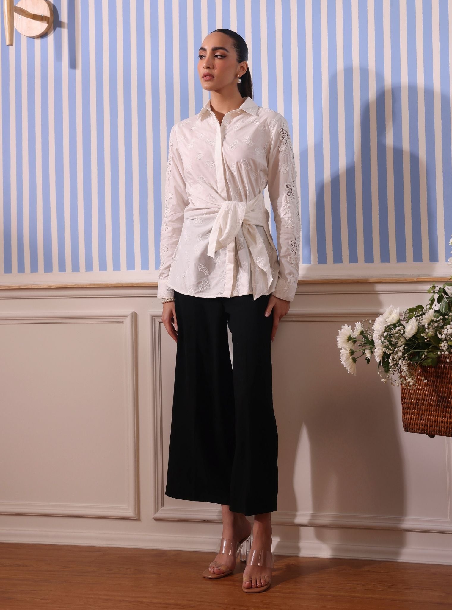 Mulmul Cotton Otto White Shirt