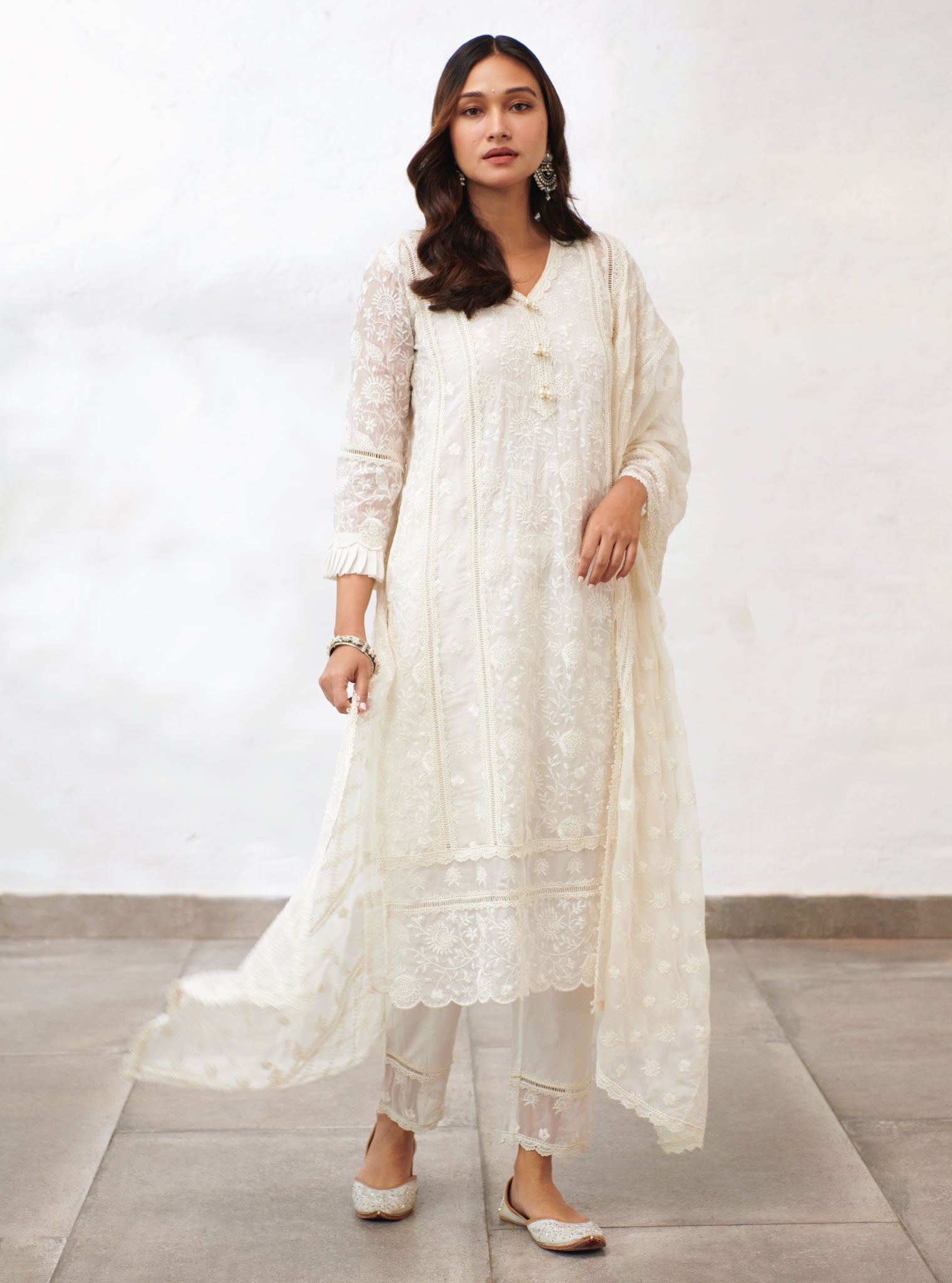 Mulmul Organza Dorset Kurta